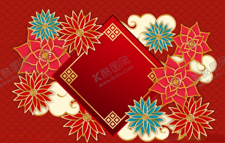 编号：52233409250346201238【酷图网】源文件下载-春节背景图