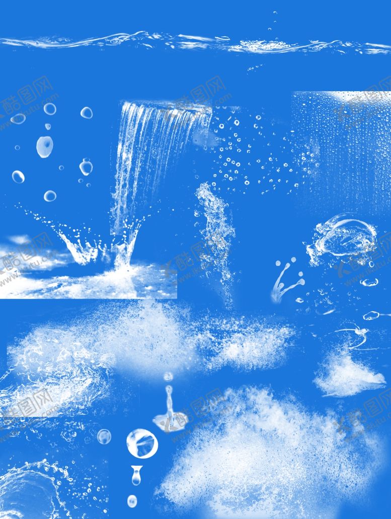 编号：77605610090855592005【酷图网】源文件下载-水的形态