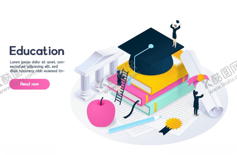 编号：31007009101944178101【酷图网】源文件下载-网络教育插画