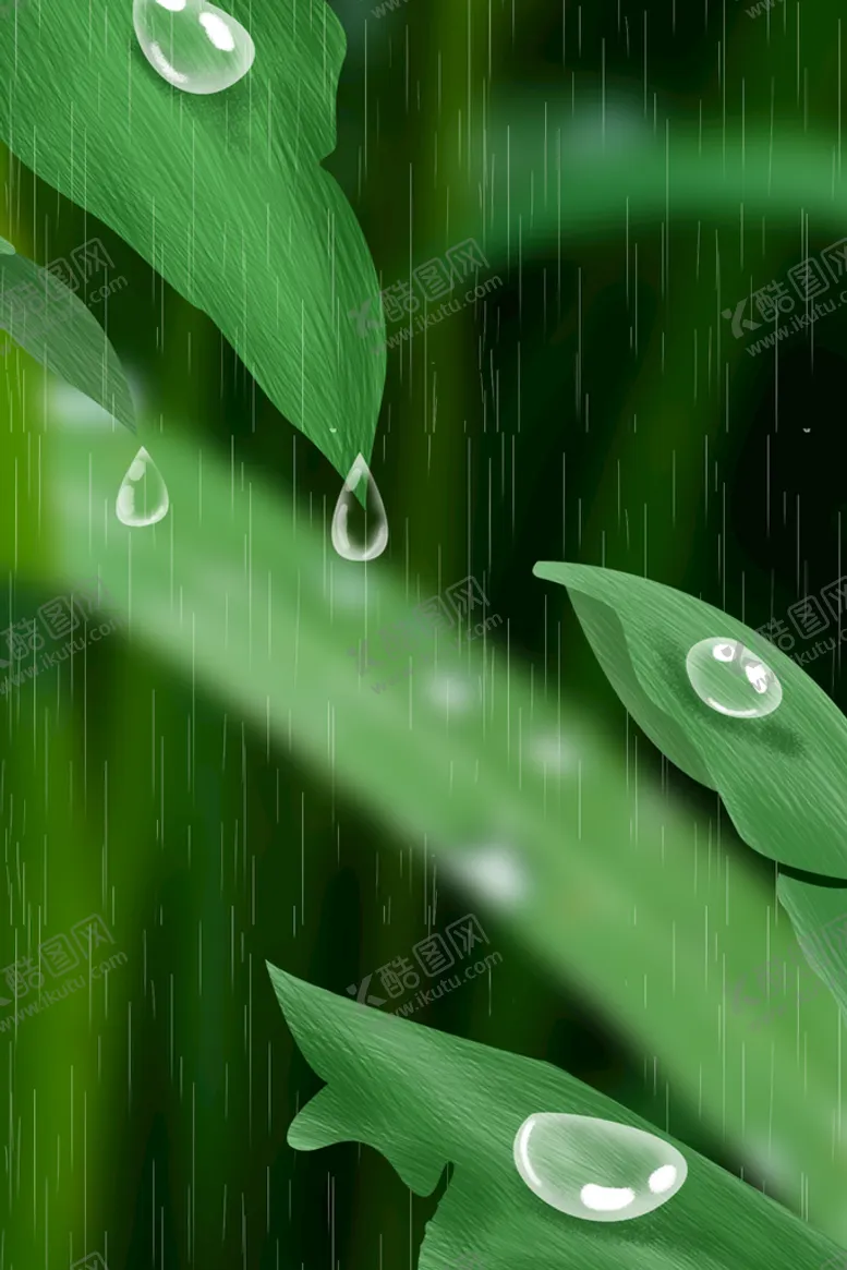 编号：37631211011907387103【酷图网】源文件下载-雨水海报           