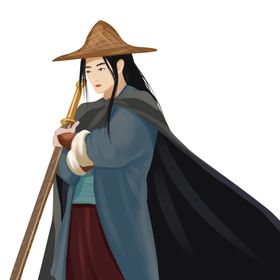水墨武侠人物