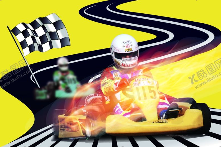 编号：12024909140025127447【酷图网】源文件下载-卡丁车图片