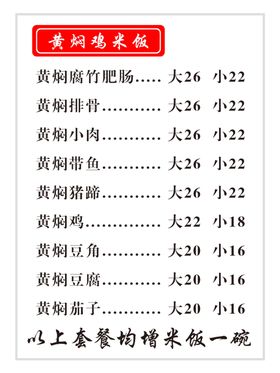 黄焖鸡米饭