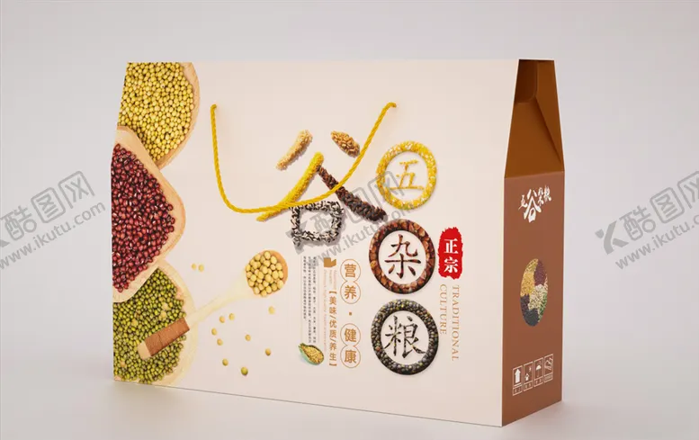 编号：98928207021134148364【酷图网】源文件下载-五谷杂粮礼品盒