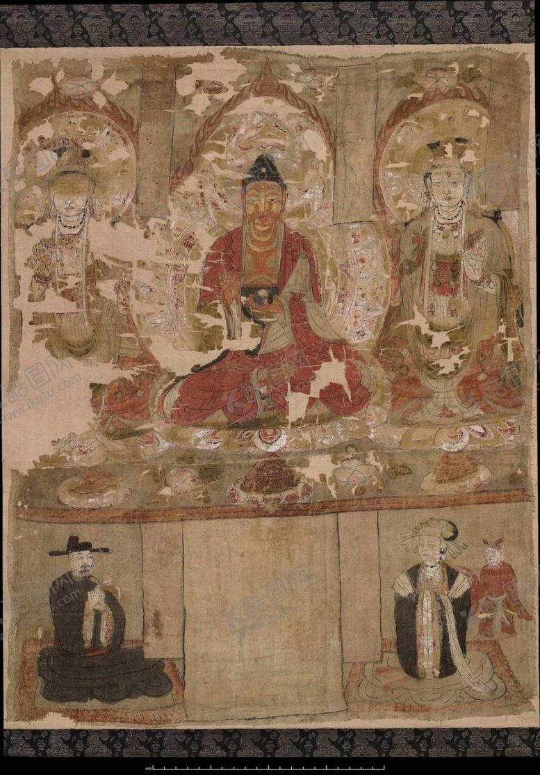 编号：10984209291550225813【酷图网】源文件下载-敦煌风格绘画图案