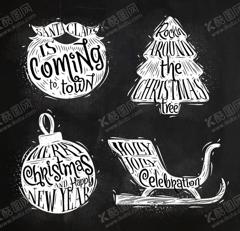 编号：72234210021935422559【酷图网】源文件下载-圣诞节创意图案装饰