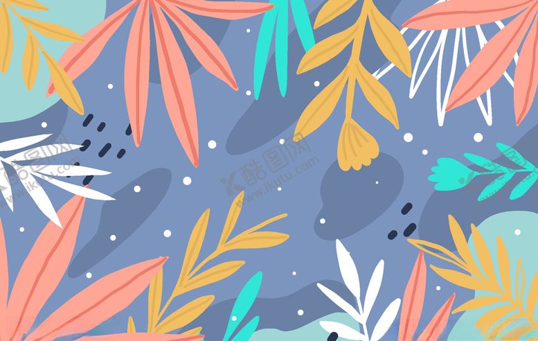 编号：67698609162016416812【酷图网】源文件下载-叶子背景