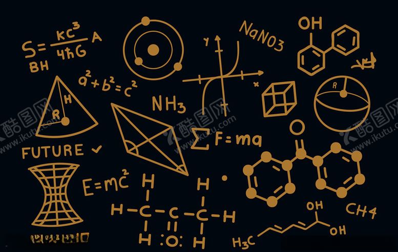 编号：62316609101557306891【酷图网】源文件下载-公式的黑板上涂鸦