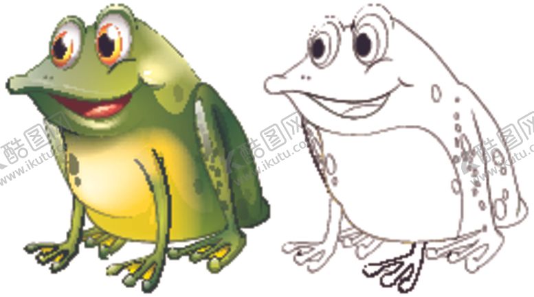 编号：71698809280614439615【酷图网】源文件下载-动物填色卡