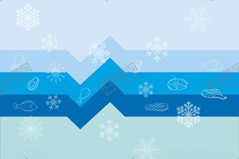 编号：90351109100100123812【酷图网】源文件下载-冻库门贴