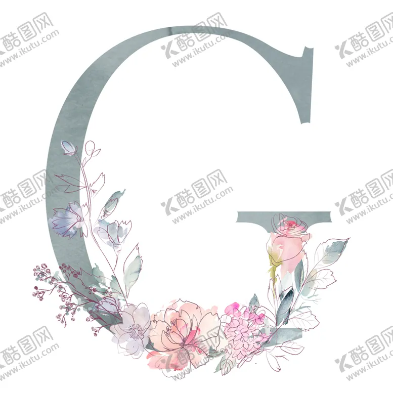 编号：48046206262230085698【酷图网】源文件下载-植物手绘水彩