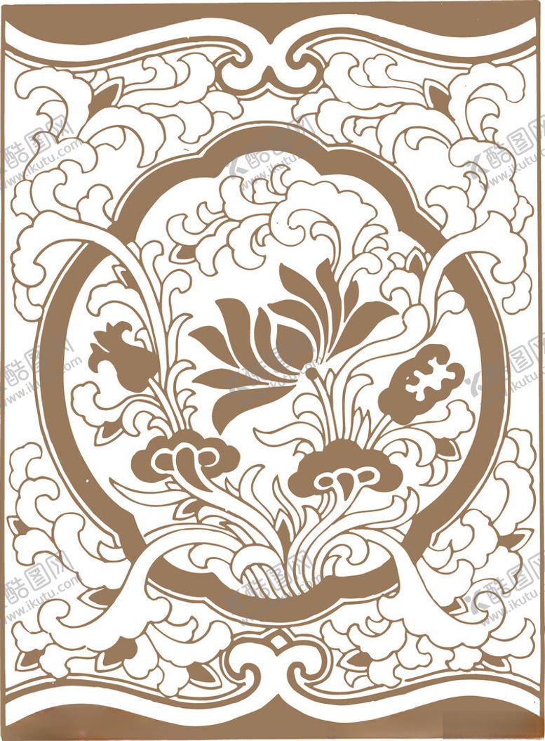 编号：13982704171326365791【酷图网】源文件下载-古典中式花纹图案设计