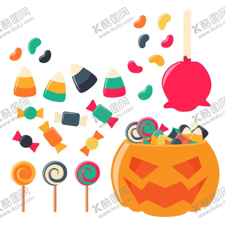 编号：60995506161845341338【酷图网】源文件下载-万圣节素材