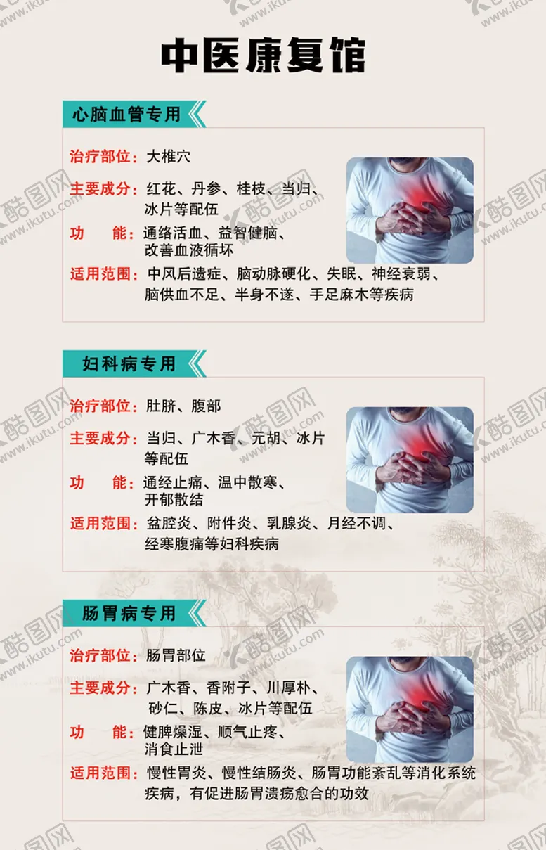 编号：65309210052109481352【酷图网】源文件下载-中医药馆展板