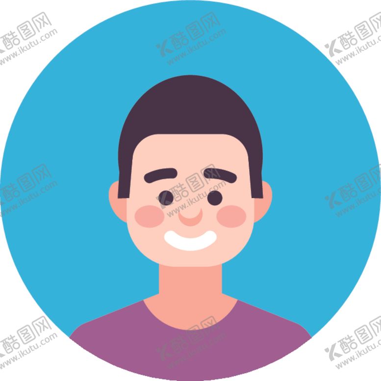 编号：13713601311208063465【酷图网】源文件下载-头像人物平面矢量图标