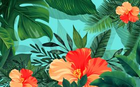 植物背景墙