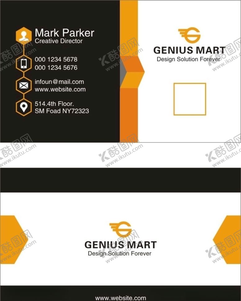 编号：39677810031729144436【酷图网】源文件下载-商务名片