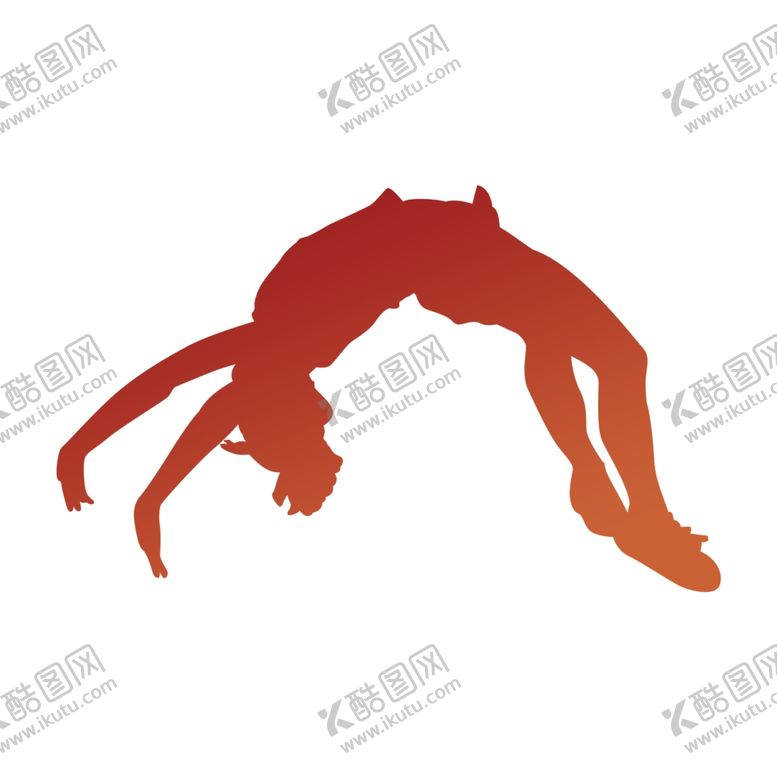 编号：92344406171723263966【酷图网】源文件下载-运动翻跟斗