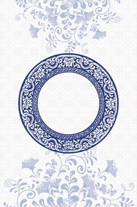 青花瓷纹理