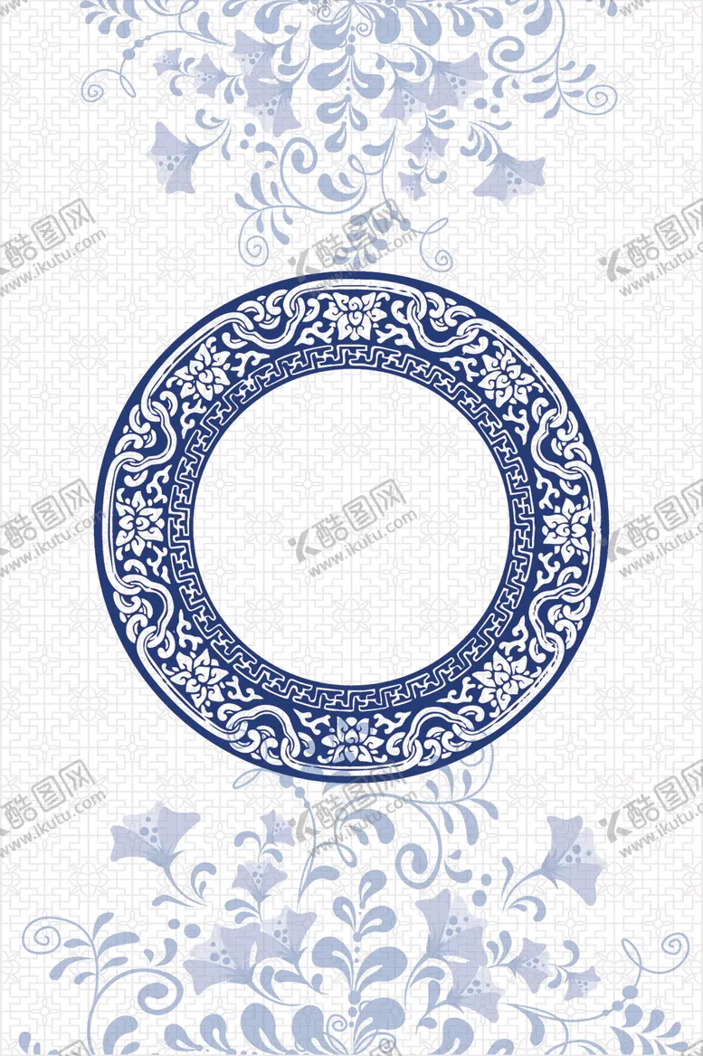 编号：63411206171148278304【酷图网】源文件下载-青花瓷纹理