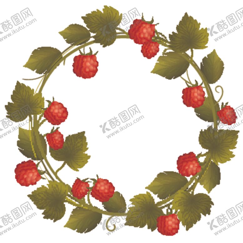 编号：75418409121930097098【酷图网】源文件下载-植物花环