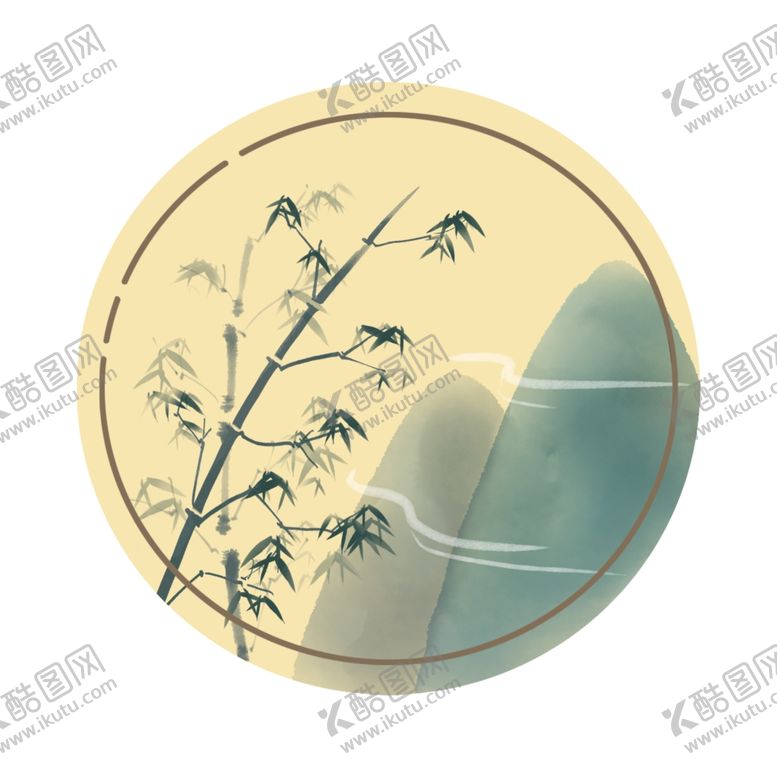 编号：21634007121256264184【酷图网】源文件下载-水墨山水