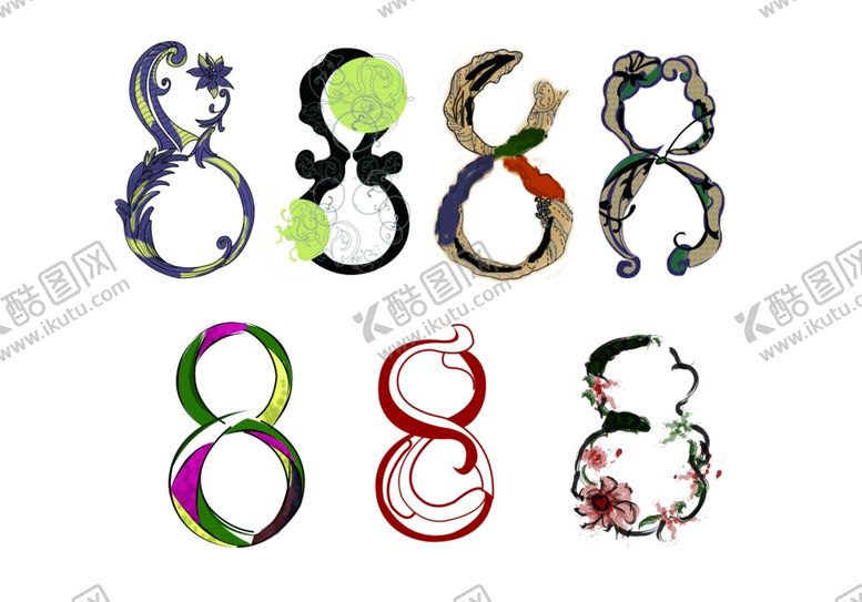 编号：83379410302235408428【酷图网】源文件下载-数字8设计