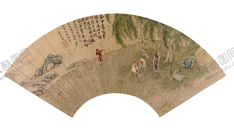 编号：85402609211843135869【酷图网】源文件下载-扇面 