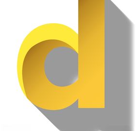 矢量金色字母
