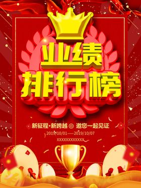 业绩排行榜