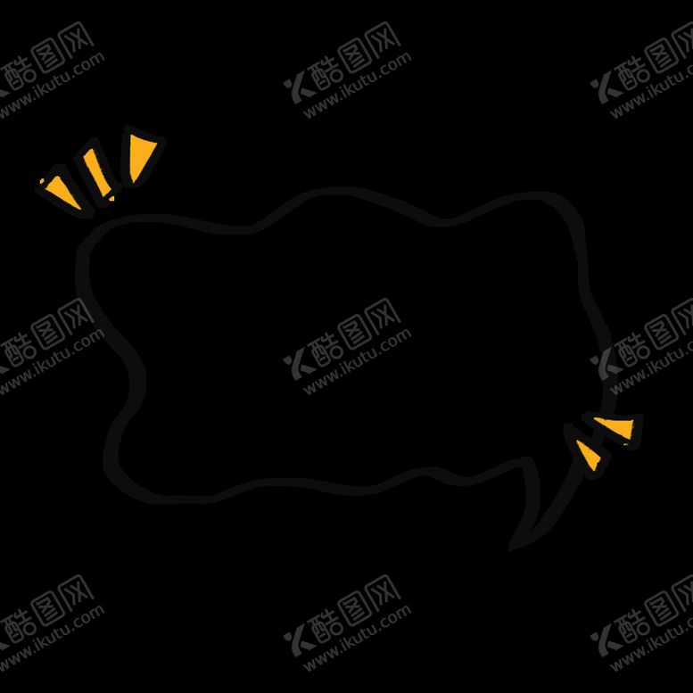 编号：27572610312333591341【酷图网】源文件下载-手绘卡通可爱边框对话框