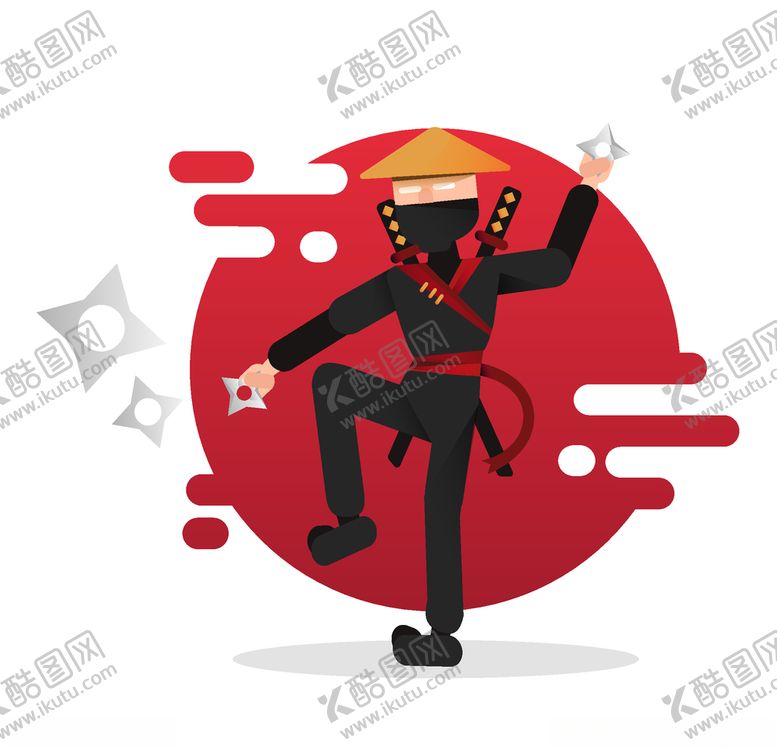 编号：19060007080120015044【酷图网】源文件下载-忍者