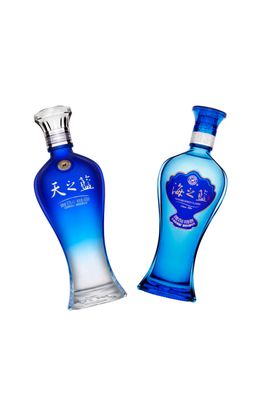 天之蓝酒瓶海之蓝酒瓶