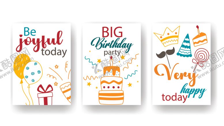 编号：63040204051915235032【酷图网】源文件下载-生日贺卡图案