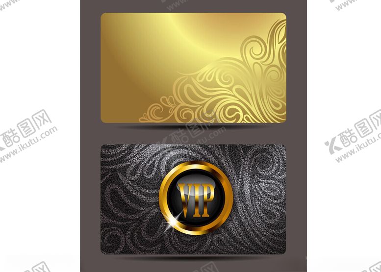 编号：90586311151618339232【酷图网】源文件下载-黑金风格会员卡