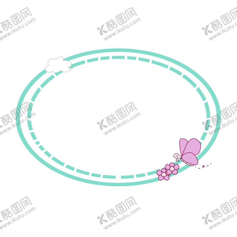 编号：67515909271222376342【酷图网】源文件下载-卡通边框简洁边框