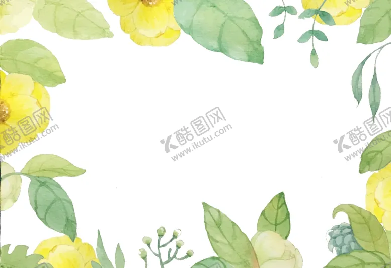 编号：19728104282010097068【酷图网】源文件下载-花卉插画背景素材图