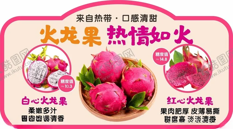 编号：13331502200118429464【酷图网】源文件下载-水果火龙果店招