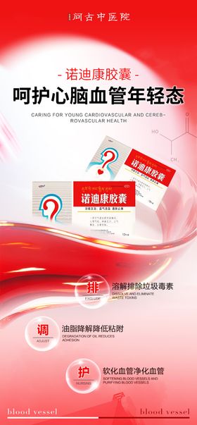 心脑血管产品海报