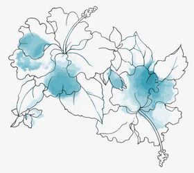 编号：24713909231807512738【酷图网】源文件下载-水墨 花朵 