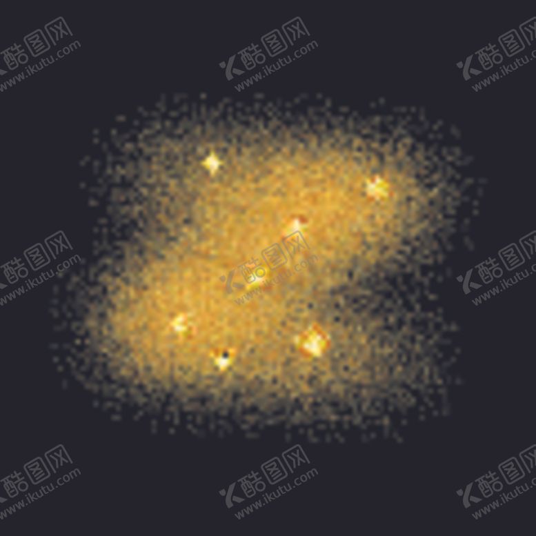 编号：35000910111250406995【酷图网】源文件下载-金色粒子