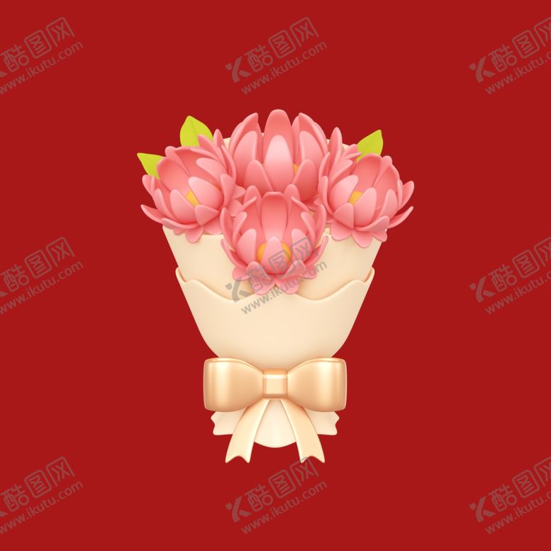 编号：76092601290643589733【酷图网】源文件下载-3D花朵