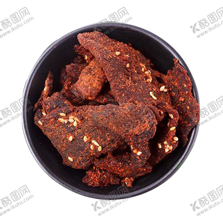 编号：10228107010524184994【酷图网】源文件下载-免扣牛肉干麻辣味