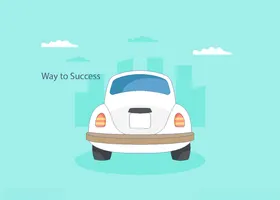 创意矢量办公科技人物元素