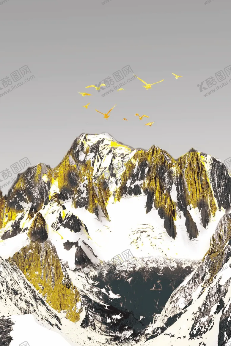 编号：60350012061225402417【酷图网】源文件下载-金色山水