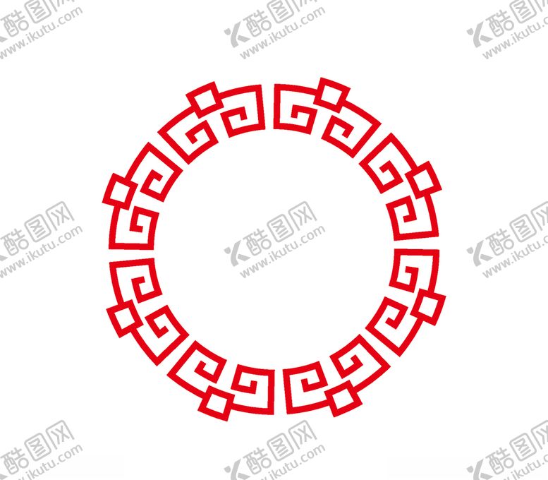 编号：25378405072241328509【酷图网】源文件下载-中式古典圆形花纹