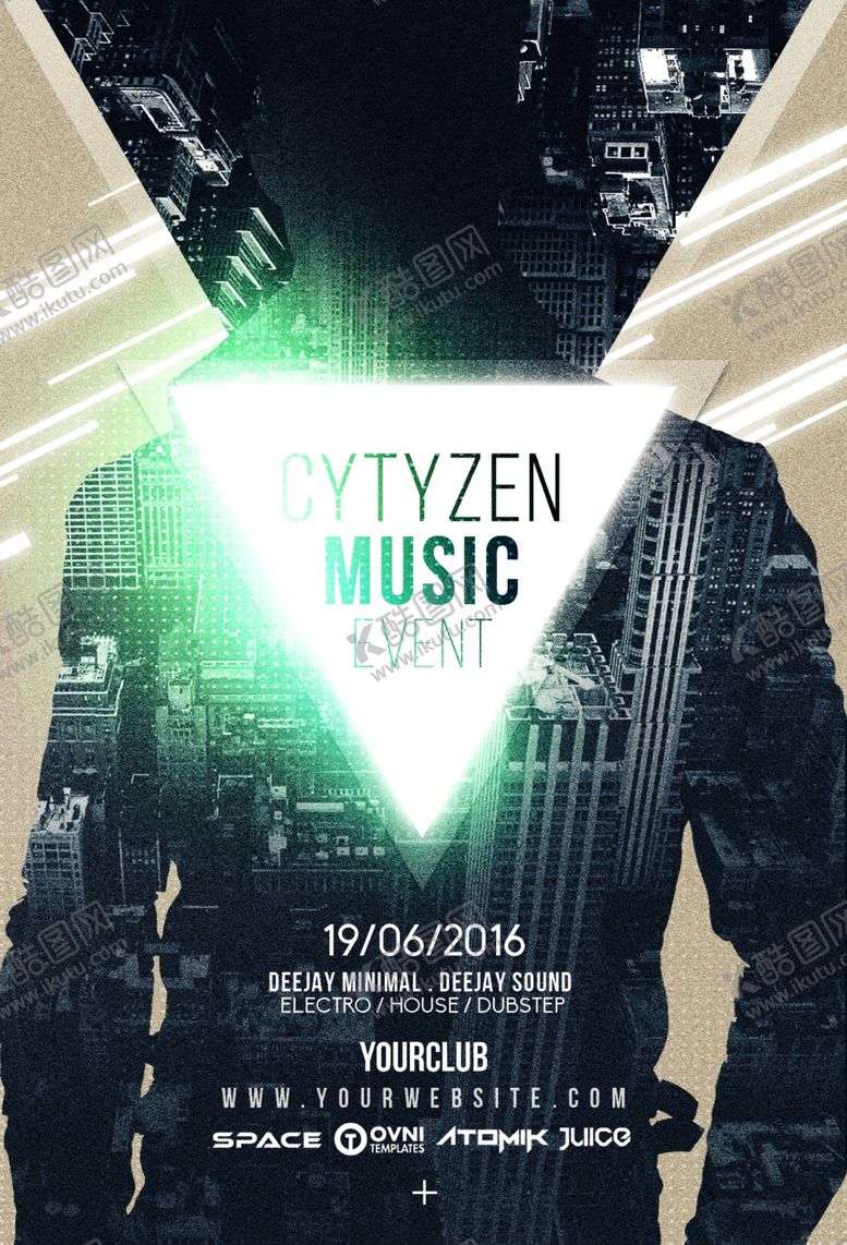 编号：81612209250636435865【酷图网】源文件下载-国外创意海报