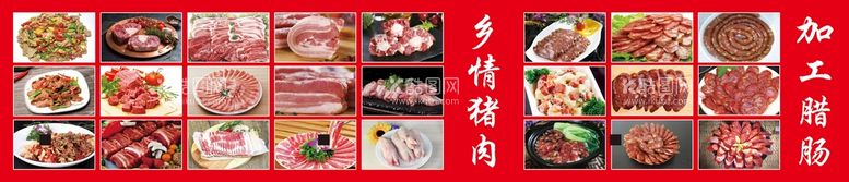 编号：94160709151800376547【酷图网】源文件下载-新鲜猪肉