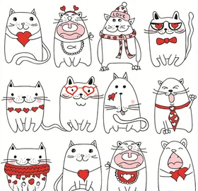 卡通猫