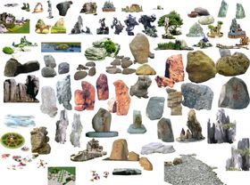 群石贴图素材